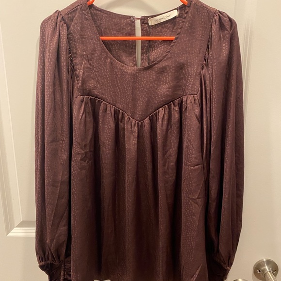 Deep Burgundy Blouse - Picture 1 of 1